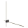 Maytoni C070WL-L12GB3K - Applique a LED PARS LED/12W/230V CRI 90 nero