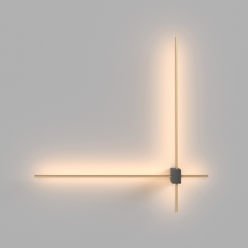 Maytoni C070WL-L12GB3K - Applique a LED PARS LED/12W/230V CRI 90 nero