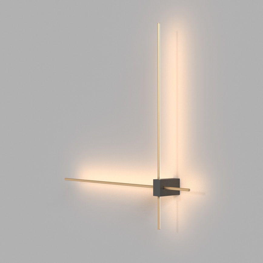 Maytoni C070WL-L12GB3K - Applique a LED PARS LED/12W/230V CRI 90 nero