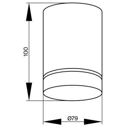 Maytoni C085CL-9W3K-B - Faretto LED ORLO LED/9W/230V CRI 90 3000K nero