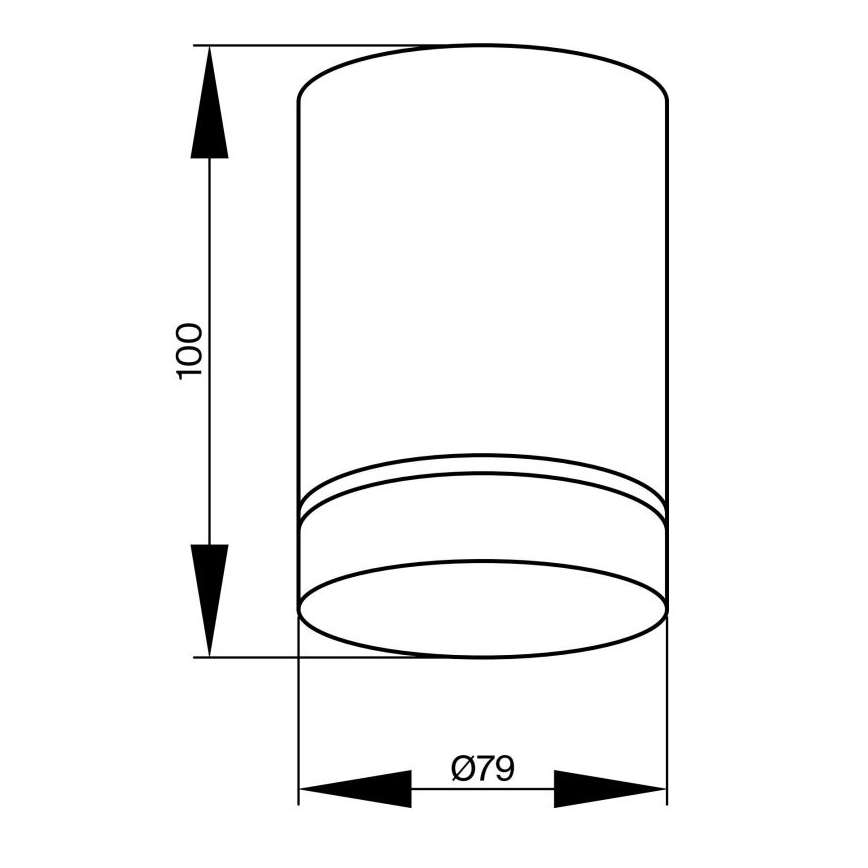 Maytoni C085CL-9W3K-B - Faretto LED ORLO LED/9W/230V CRI 90 3000K nero