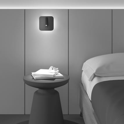 Maytoni C175-WL-01-6W-MG - Spot mural IOS LED/9W/230V doré