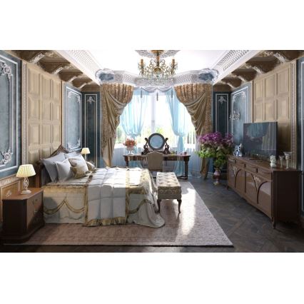Maytoni DIA004-06-G - Lampadario a sospensione con catena SEVILLA 6xE14/60W/230V