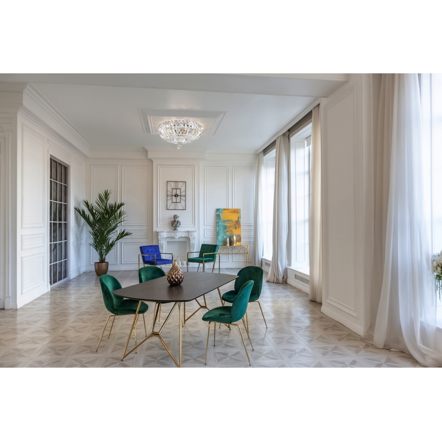 Maytoni DIA100-CL-03-N - Plafoniera BASFOR 3xE14/60W/230V cromo opaco
