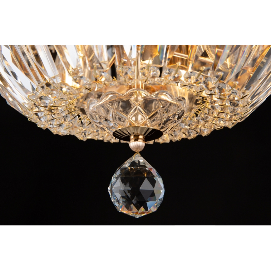 Maytoni DIA100-CL-12-G - Deckenleuchte BASFOR 12xE14/60W/230V golden
