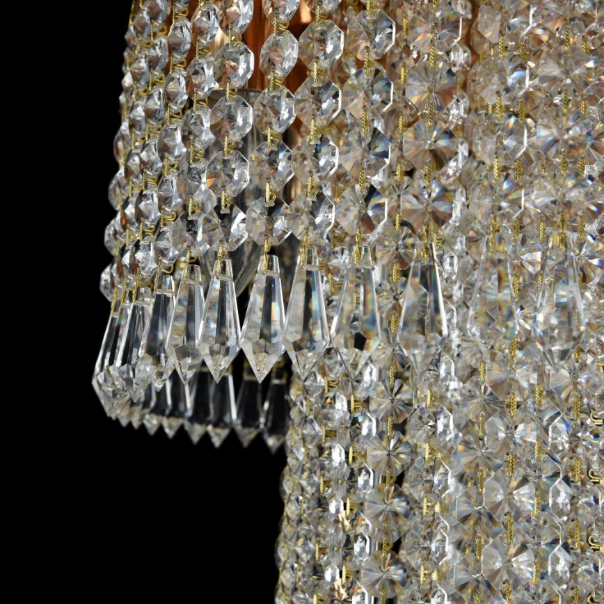 Maytoni DIA522-CL-12-G - Plafoniera CASCADE 12xE14/60W/230V