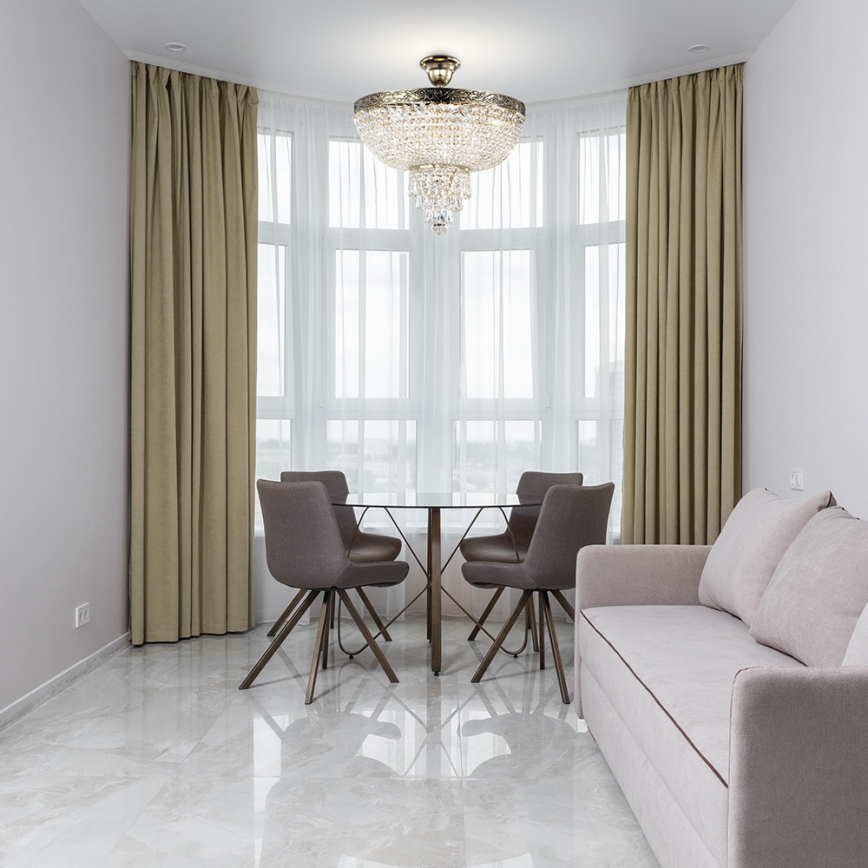 Maytoni DIA890-CL-05-G - Lampadario a plafone PALACE 5xE27/60W/230V