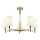 Maytoni H001CL-05BS - Lampadario a sospensione con supporto rigido ZARAGOZA 5xE14/40W/230V