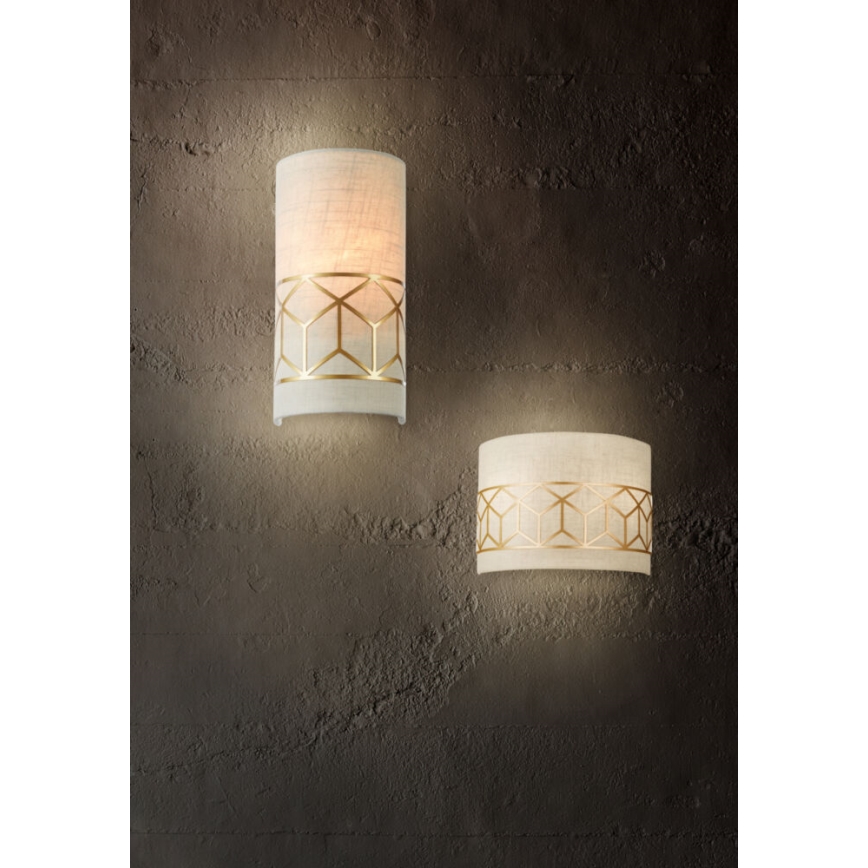 Maytoni H223-WL-01-G - Applique MESSINA 1xE14/40W/230V
