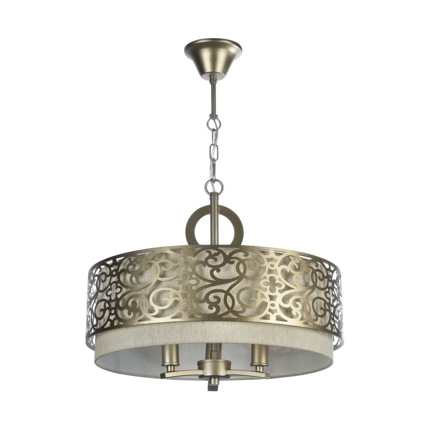 Maytoni H260-03-N - Lampadario a sospensione con catena VENERA 3xE14/40W/230V