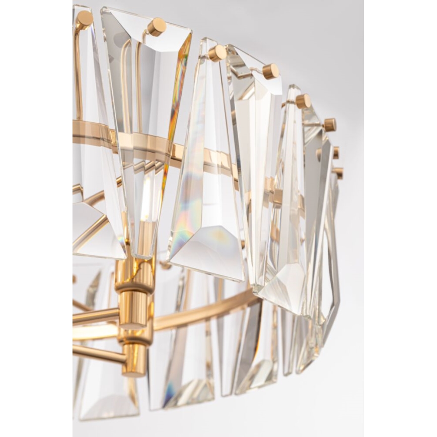 Maytoni MOD043PL-06G - Lampadario a sospensione con catena PUNTES 6xE14/60W/230V oro