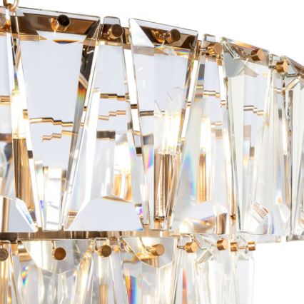 Maytoni MOD043PL-18G - Lampadario a sospensione con catena PUNTES 18xE14/40W/230V oro