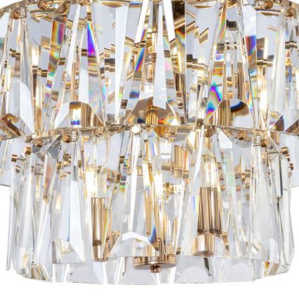 Maytoni MOD043PL-18G - Lampadario a sospensione con catena PUNTES 18xE14/40W/230V oro