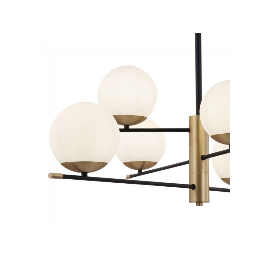 Maytoni MOD048PL-06G - Lampadario a sospensione con supporto rigido NOSTALGIA 6xE14/40W/230V