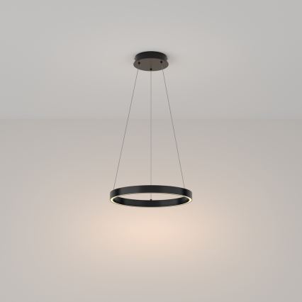 Maytoni MOD058PL-L22B3K - LED-Kronleuchter an Aufhängung RIM LED/25W/230V 3000K d 40 cm schwarz