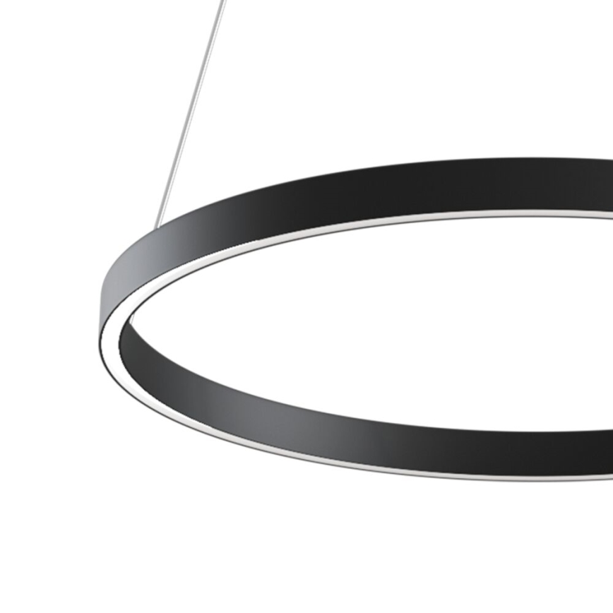 Maytoni MOD058PL-L22B3K - LED-Kronleuchter an Aufhängung RIM LED/25W/230V 3000K d 40 cm schwarz