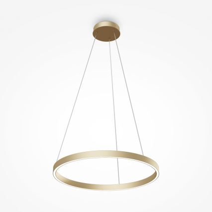 Maytoni MOD058PL-L32BS4K - Lampadario LED a sospensione con filo RIM LED/37W/230V 4000K diametro 60 cm oro