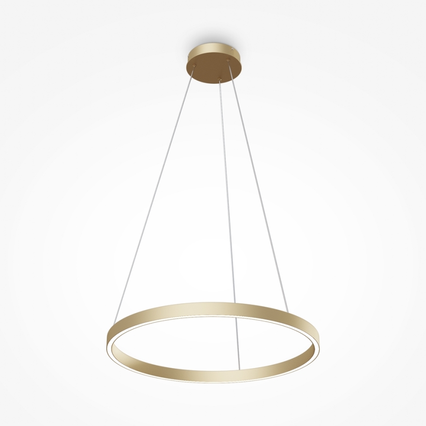 Maytoni MOD058PL-L32BS4K - Lampadario LED a sospensione con filo RIM LED/37W/230V 4000K diametro 60 cm oro
