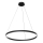 Maytoni MOD058PL-L42B3K - Lampadario LED a sospensione con filo RIM LED/51W/230V 3000K diametro 80 cm nero