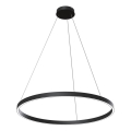 Maytoni MOD058PL-L42B4K - Lampadario LED a sospensione con filo RIM LED/51W/230V 4000K diametro 80 cm nero