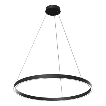 Maytoni MOD058PL-L42B4K - Lampadario LED a sospensione con filo RIM LED/51W/230V 4000K diametro 80 cm nero