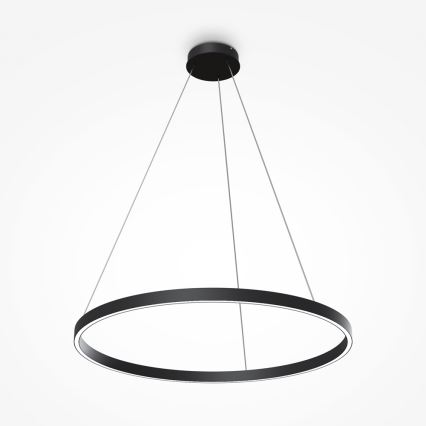 Maytoni MOD058PL-L42B4K - Suspension filaire RIM LED/51W/230V 4000K d. 80 cm noir