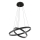 Maytoni MOD058PL-L55B3K - Suspension filaire RIM LED/61W/230V 3000K d. 60 cm noir