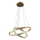 Maytoni MOD058PL-L55BS3K - Lampadario LED a sospensione con filo RIM LED/61W/230V 3000K diametro 60 cm oro