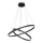 Maytoni MOD058PL-L74B3K - Suspension filaire RIM LED/88W/230V 3000K d. 80 cm noir