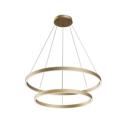 Maytoni MOD058PL-L74BS3K - Suspension filaire RIM LED/88W/230V 3000K d. 80 cm doré