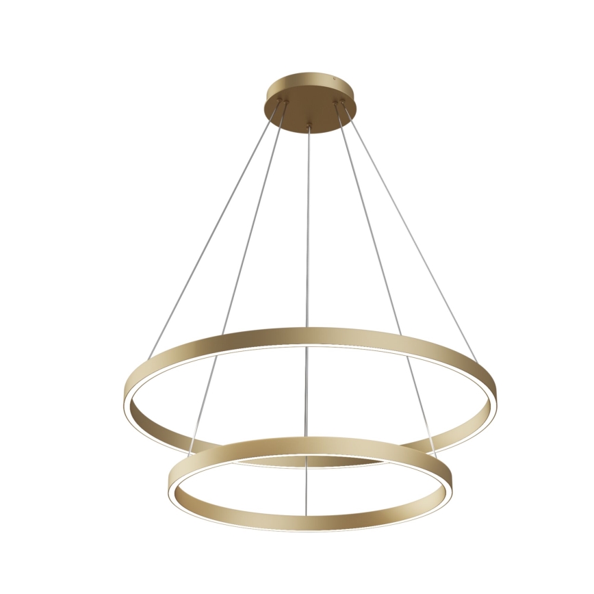 Maytoni MOD058PL-L74BS3K - Suspension filaire RIM LED/88W/230V 3000K d. 80 cm doré