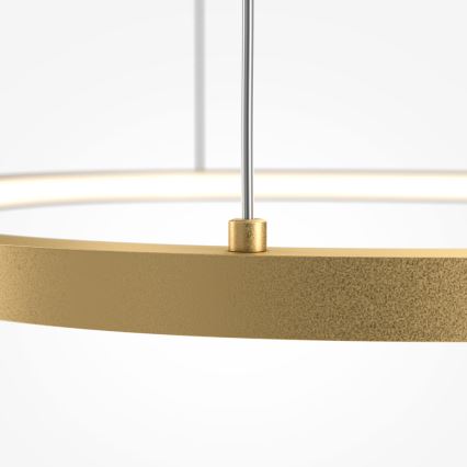 Maytoni MOD072PL-L28BS3K1 - Lampadario LED a sospensione con filo GLINT LED/24W/230V oro diametro 60 cm