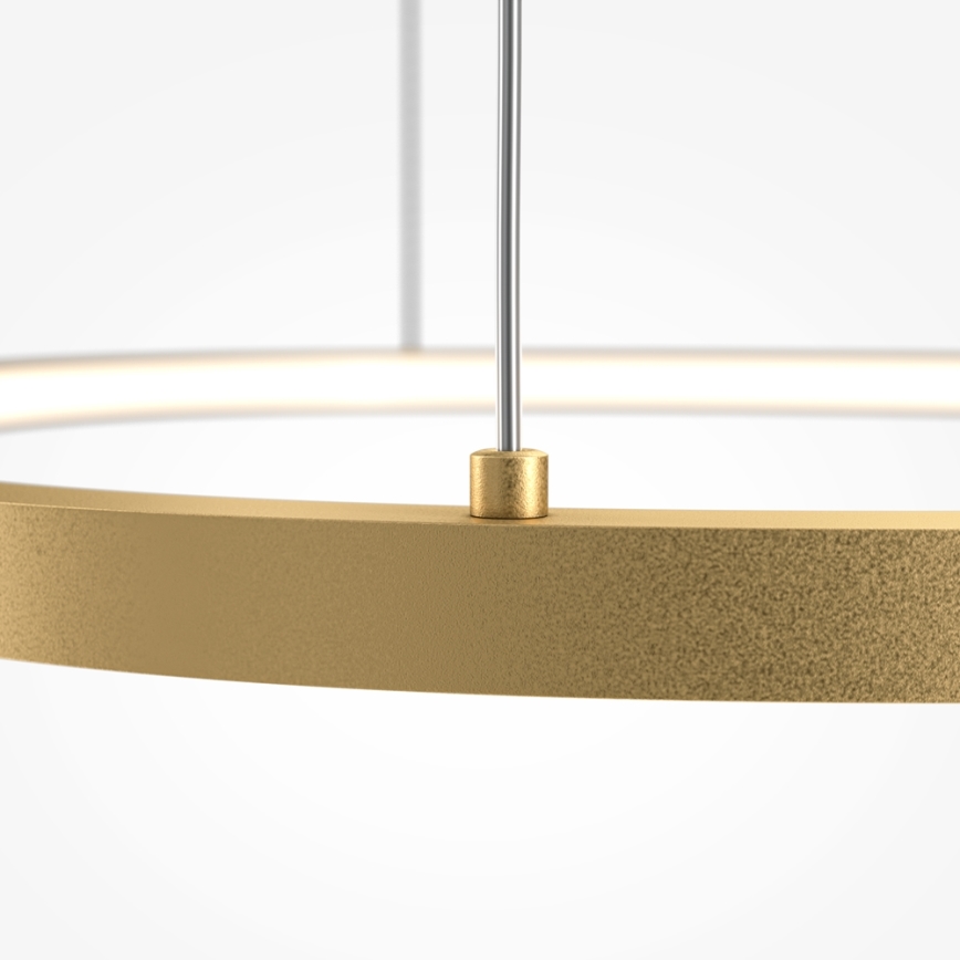 Maytoni MOD072PL-L28BS3K1 - Lampadario LED a sospensione con filo GLINT LED/24W/230V oro diametro 60 cm