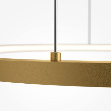 Maytoni MOD072PL-L36BSK1 - Lampadario LED a sospensione con filo GLINT LED/36W/230V oro diametro 80 cm