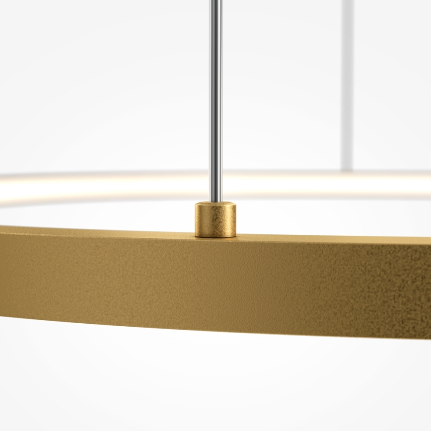 Maytoni MOD072PL-L36BSK1 - Lampadario LED a sospensione con filo GLINT LED/36W/230V oro diametro 80 cm