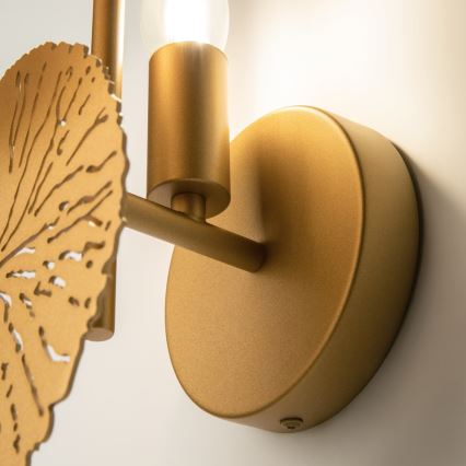 Maytoni MOD082WL-01G - Applique LOVETANN 1xE14/40W/230V oro