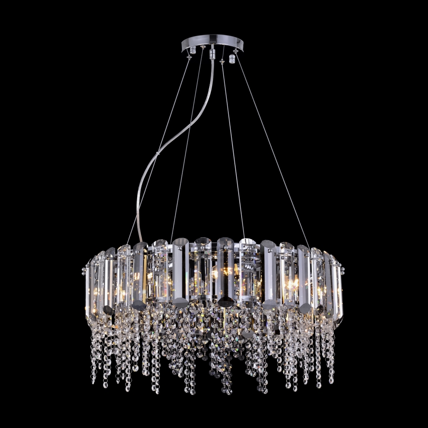 Maytoni MOD097PL-08CH - Lampadario a sospensione con filo HAIL 8xE14/40W/230V diametro 60,5 cm cromo lucido
