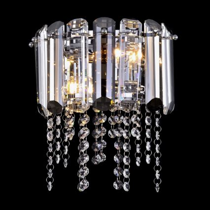 Maytoni MOD097WL-02CH - Applique HAIL 2xE14/40W/230V cromo lucido