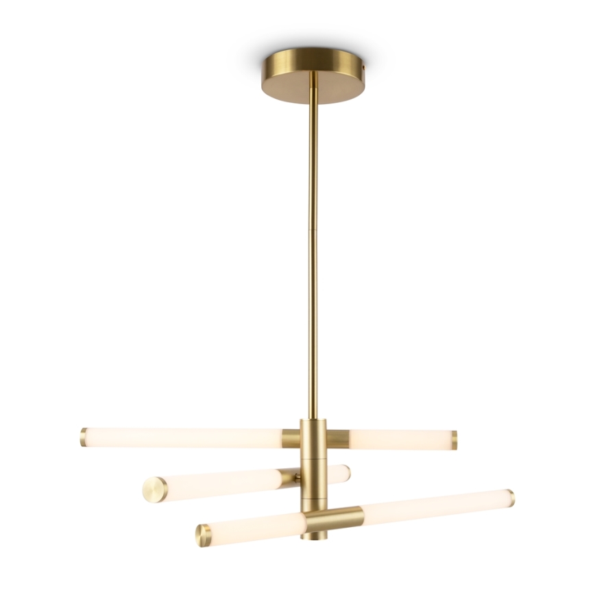 Maytoni MOD106PL-L28G3K - Lampadario LED a stelo AXIS LED/28W/230V, finitura oro