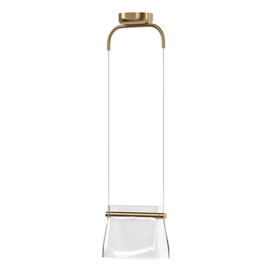 Maytoni MOD170PL-L8BS3K - Lampadario LED a sospensione con filo CABARET LED/8W/230V oro