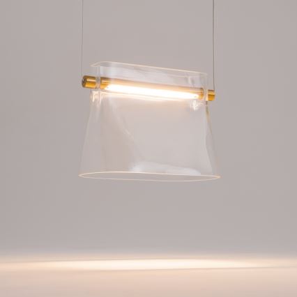 Maytoni MOD170PL-L8BS3K - Lampadario LED a sospensione con filo CABARET LED/8W/230V oro
