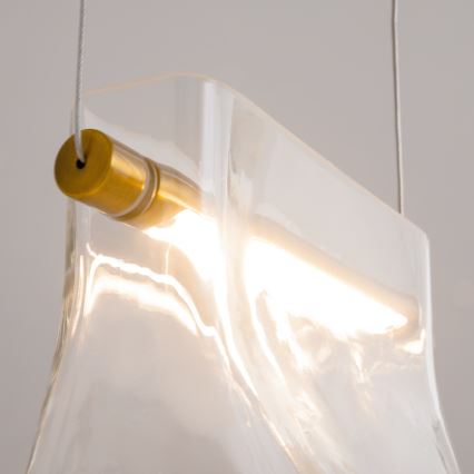 Maytoni MOD170PL-L8BS3K - Lampadario LED a sospensione con filo CABARET LED/8W/230V oro