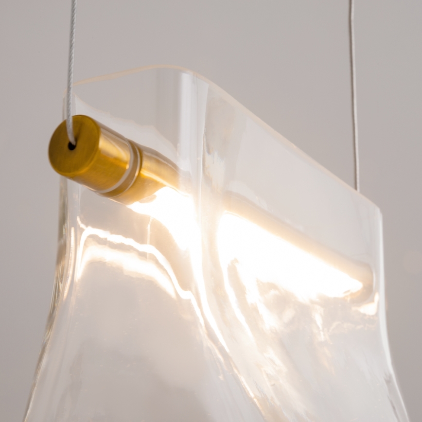 Maytoni MOD170PL-L8BS3K - Lampadario LED a sospensione con filo CABARET LED/8W/230V oro