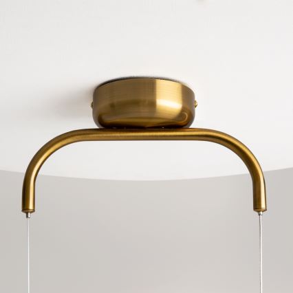 Maytoni MOD170PL-L8BS3K - Lampadario LED a sospensione con filo CABARET LED/8W/230V oro