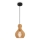 Maytoni MOD192PL-01W - Lampadario a sospensione con filo ROOTS 1xE27/40W/230V diametro 20 cm beige