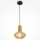 Maytoni MOD193PL-01W - Hängeleuchte ROOTS 1xE27/40W/230V d 22,5 cm beige