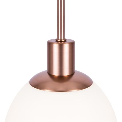Maytoni MOD221-PL-01-G - Lampadario a sospensione con filo ERICH 1xE14/40W/230V rame