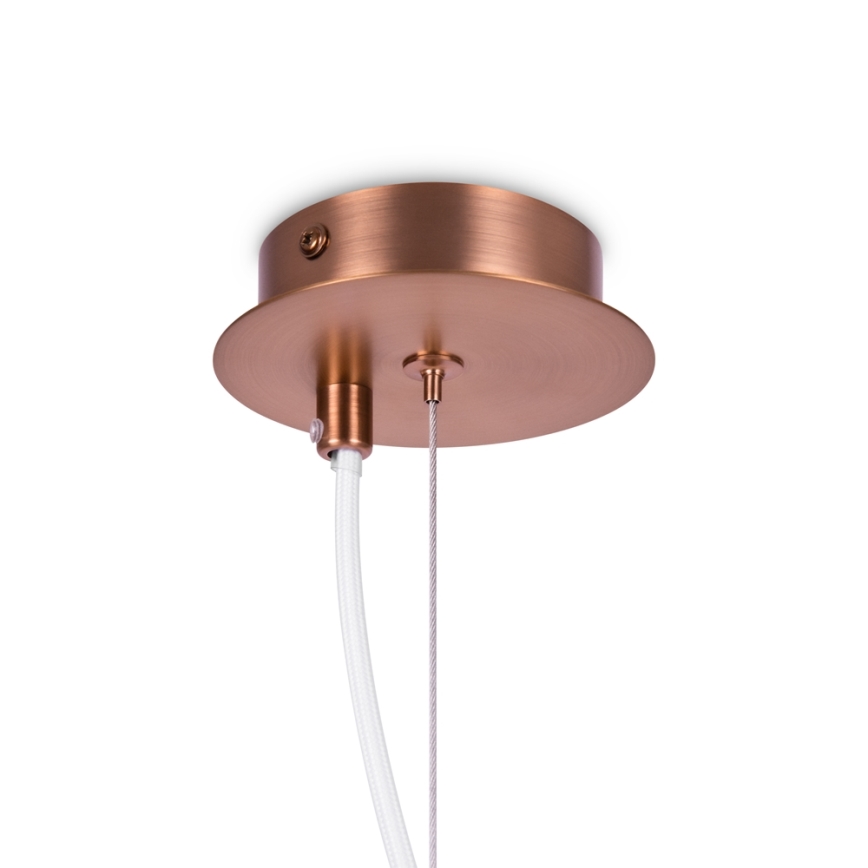 Maytoni MOD221-PL-01-G - Lampadario a sospensione con filo ERICH 1xE14/40W/230V rame