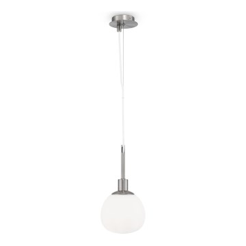 Maytoni MOD221-PL-01-N - Lampadario a sospensione con filo ERICH 1xE14/40W/230V cromo opaco
