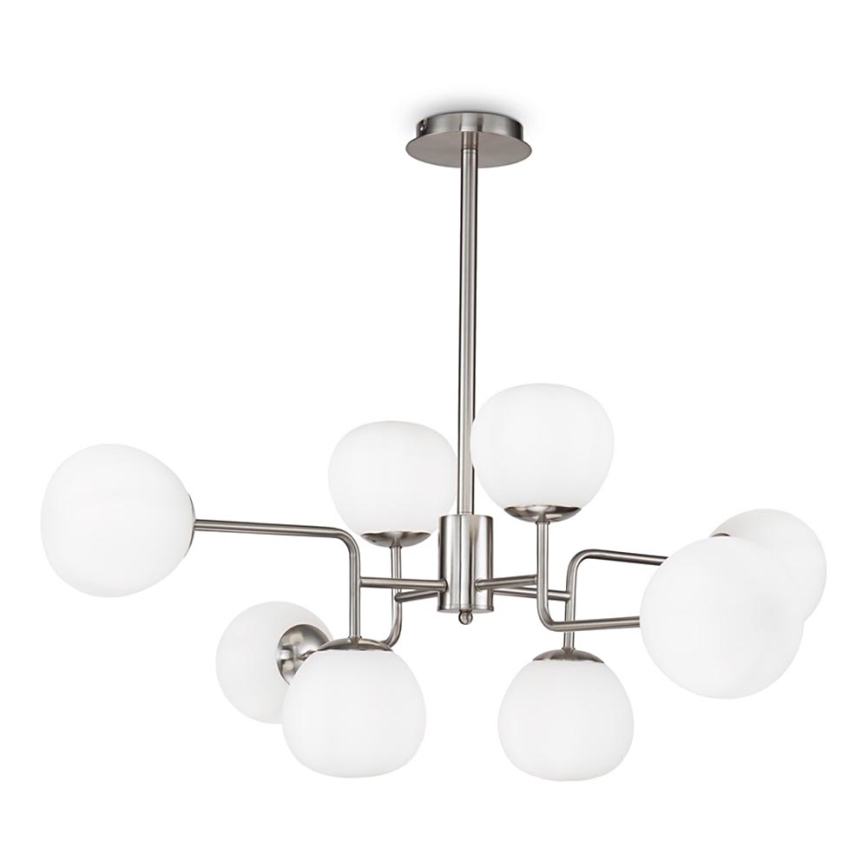 Maytoni MOD221-PL-08-N - Suspension-barre ERICH 8xE14/40W/230V chrome mat